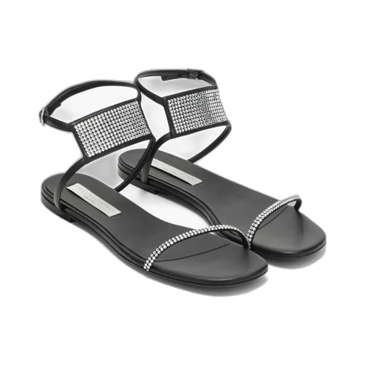 Logo Flat Sandals