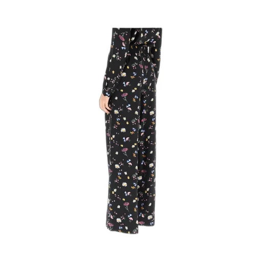 Straight Wide-Leg Pants