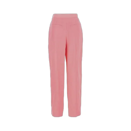 Pleated Straight Leg Trousers