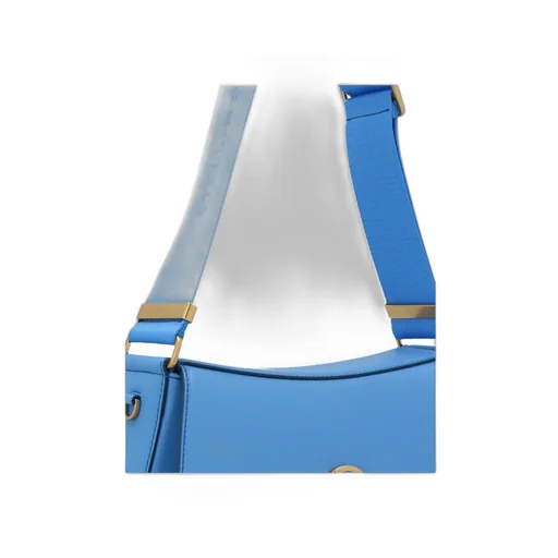 Logo Plaque Fold-Over Shoulder Bag