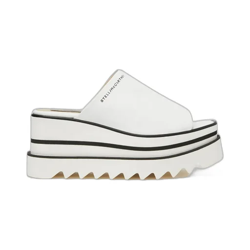 Logo Printed Platform Sandals