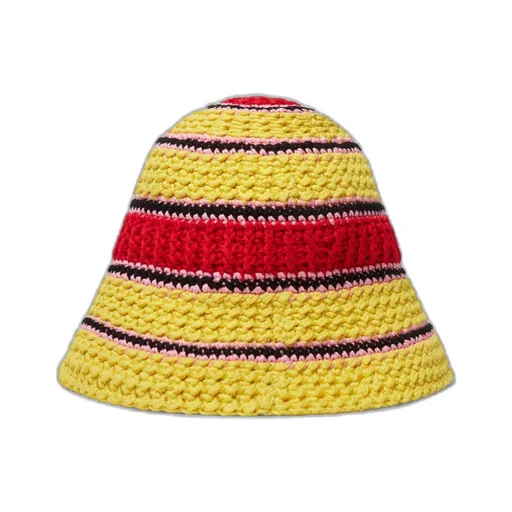Colour-Block Crochet Hat
