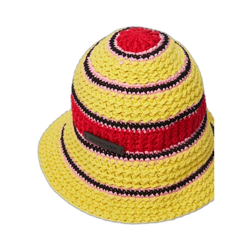 Colour-Block Crochet Hat