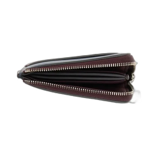 Perforated Logo Zipped Wallet