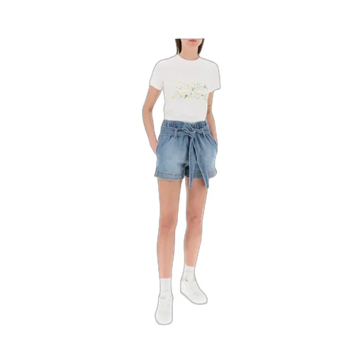 Dandelion Logo Printed Crewneck T-Shirt