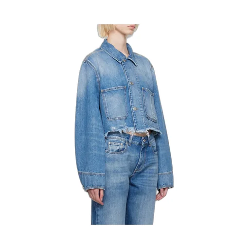 Distressed Denim Jacket