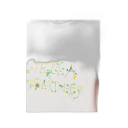 Dandelion Logo Printed Crewneck T-Shirt