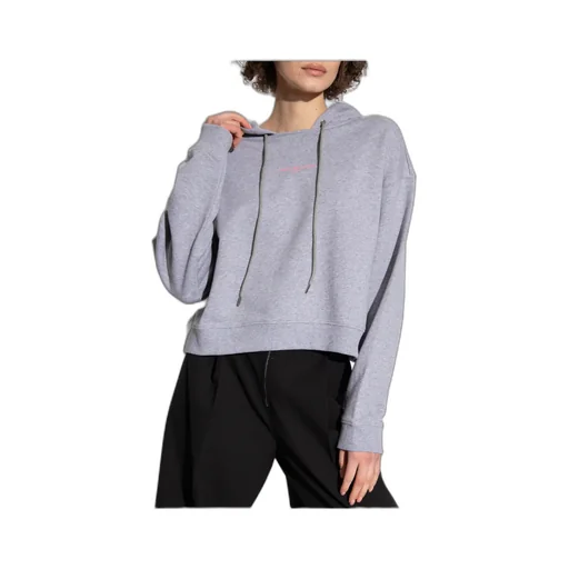 Long-Sleeved Drawstring Hoodie