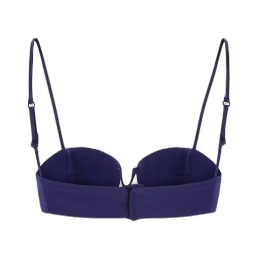 Spaghetti Strapped Satin Bra Top