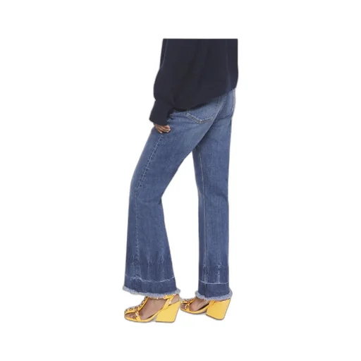 Mid-Rise Straight-Leg Jeans