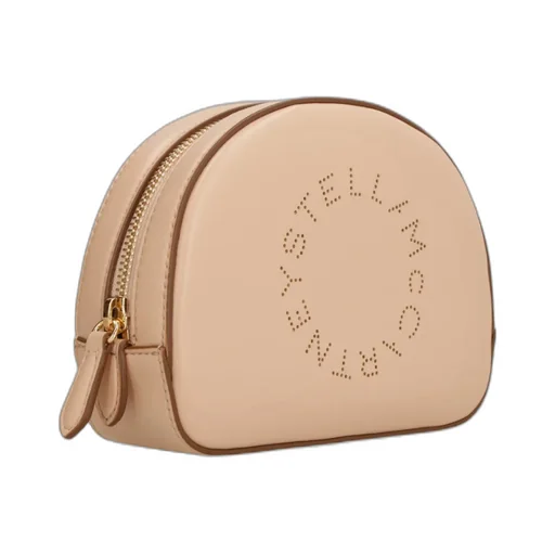 Logo Perforated Zip-Up Beauty Case