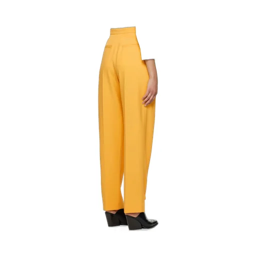 High-Waisted Straight-Leg Pants