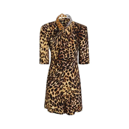 Leopard-Print Dress