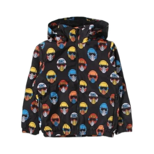 Hooded Printed Casual Jacket