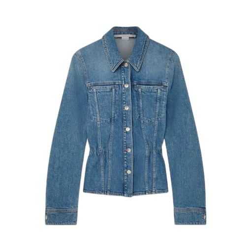 Elasticated Waist Denim Jacket