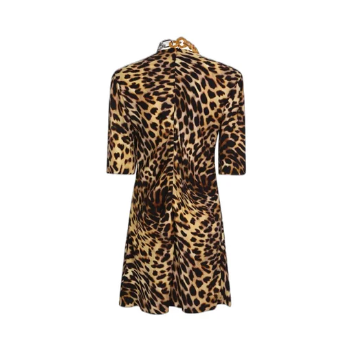 Leopard-Print Dress