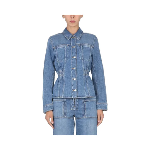 Elasticated Waist Denim Jacket