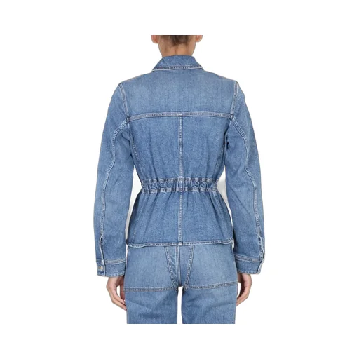 Elasticated Waist Denim Jacket