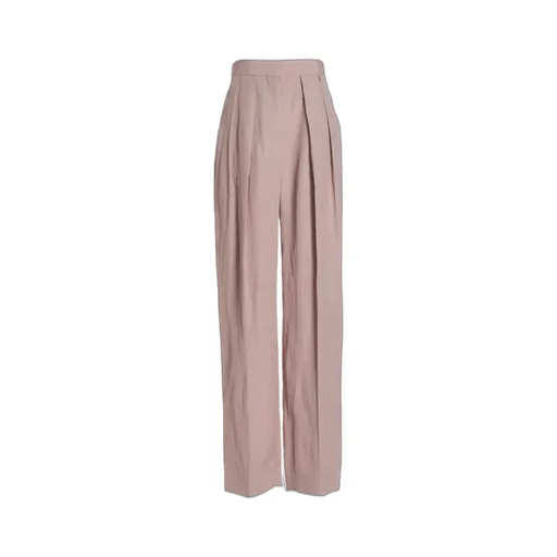 Straight Leg Pleat Detailed Pants