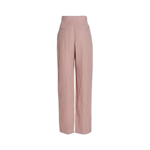 Straight Leg Pleat Detailed Pants