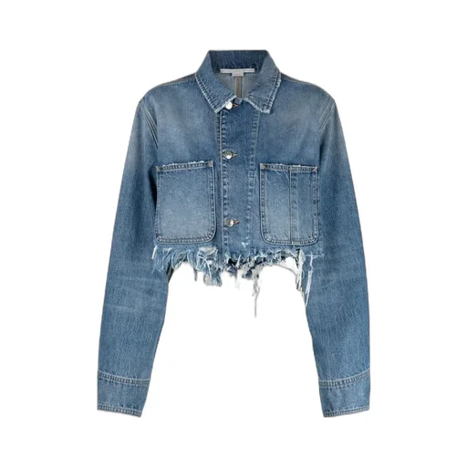 Distressed Denim Jacket