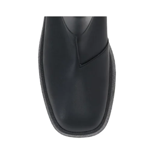 Logo Lettering Pull-On Boots