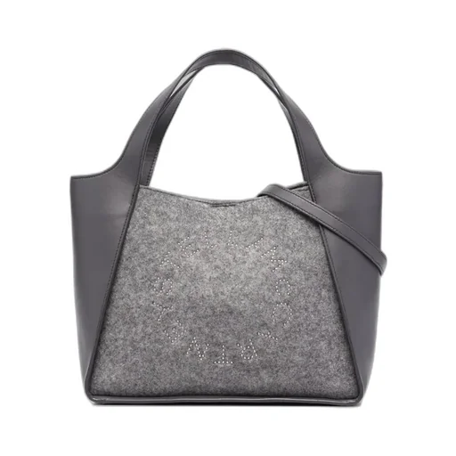 Eco Felt Top-Handle Shoulder Bag