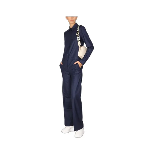Button-Up Shirt Jumpsuit