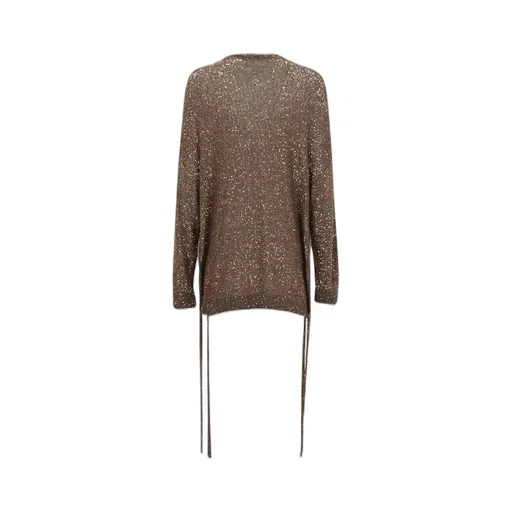 Sequinned Long-Sleeved Jumper