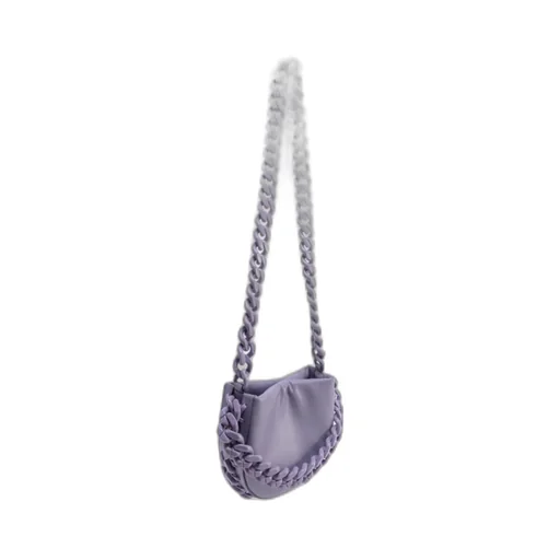 Frayme Chain-Linked Puffy Shoulder Bag