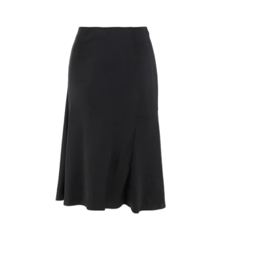 High-Waist Flared Skirt