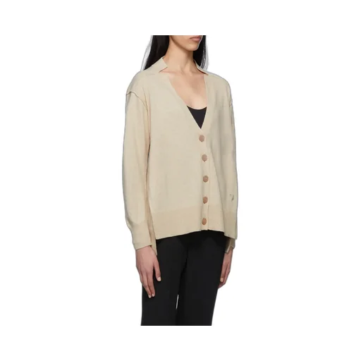 Long-Sleeved V-Neck Cardigan