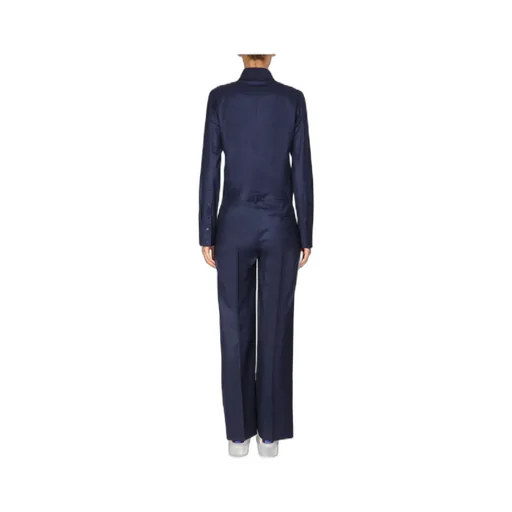 Button-Up Shirt Jumpsuit