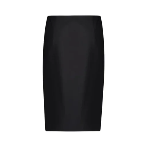 Mid-Rise Twill Skirt