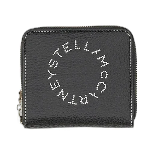 Logo Printed Zip-Around Wallet