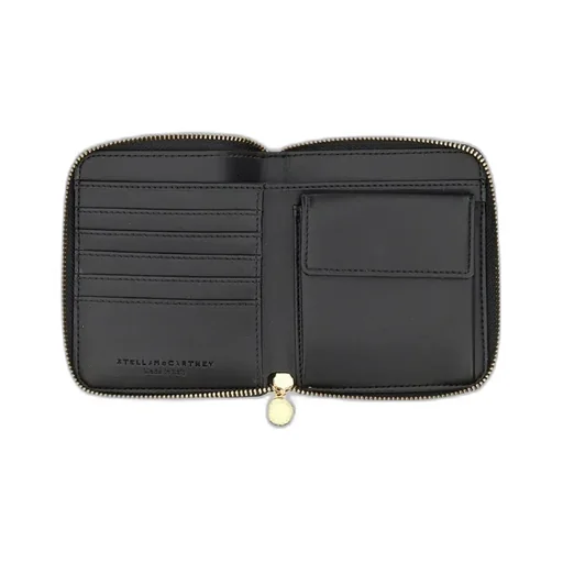 Logo Printed Zip-Around Wallet
