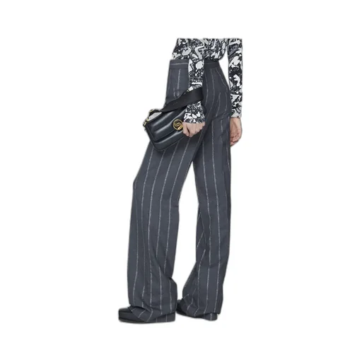 Striped Tailored Trousers