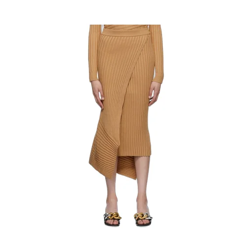 Asymmetrical Midi Skirt