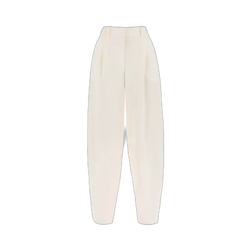 Pleated Wide Leg Trousers