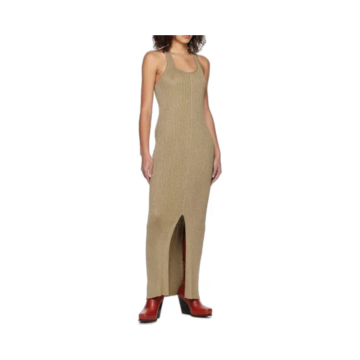 Sleeveless Knit Midi Dress