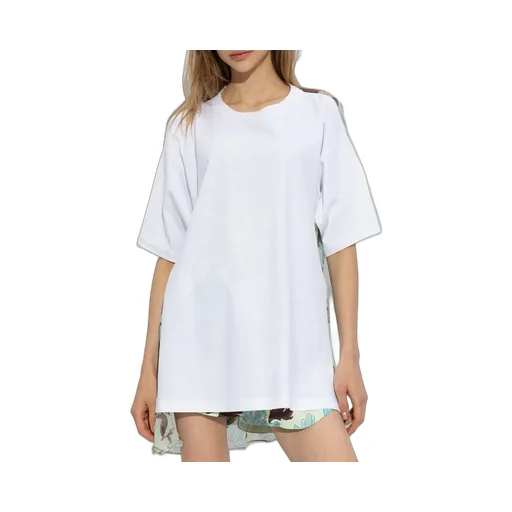 Floral Printed Panelled T-Shirt