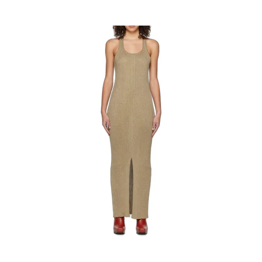 Sleeveless Knit Midi Dress