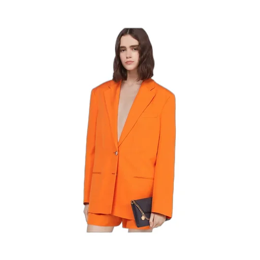 Single-Breasted Tailored Blazer