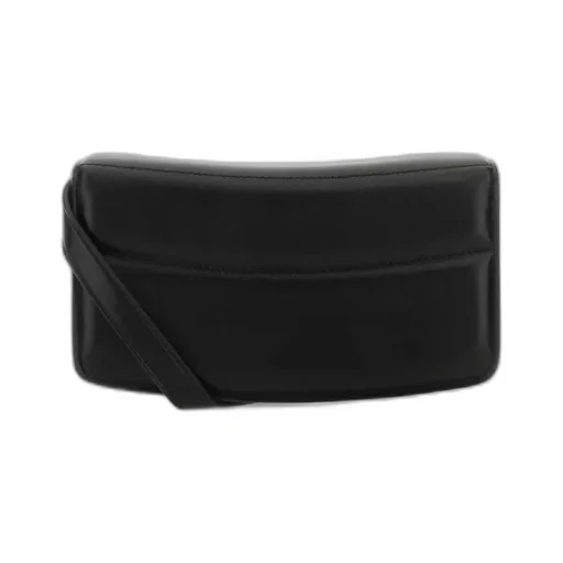 S-Wave Logo Plaque Padded Wallet On Strap