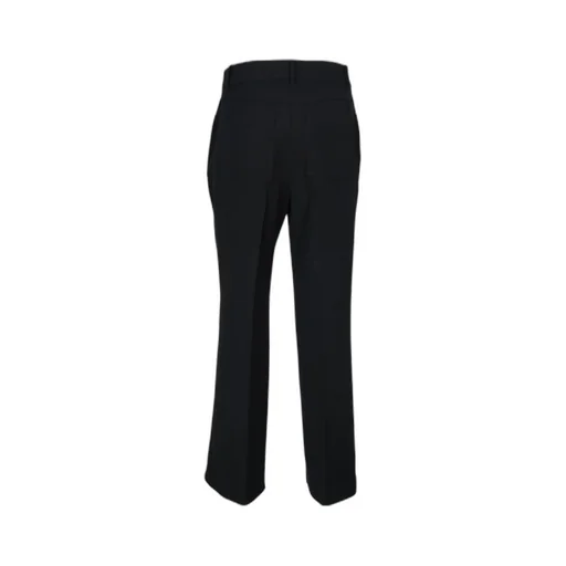 Black Twill Tailored Pants