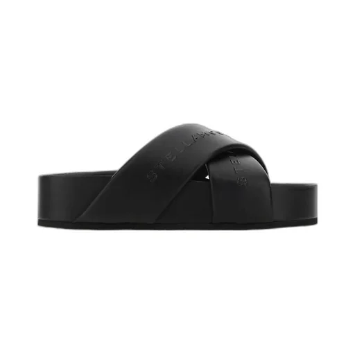 Cross Strap Platform Sandals