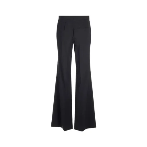 High Waist Flared Trousers