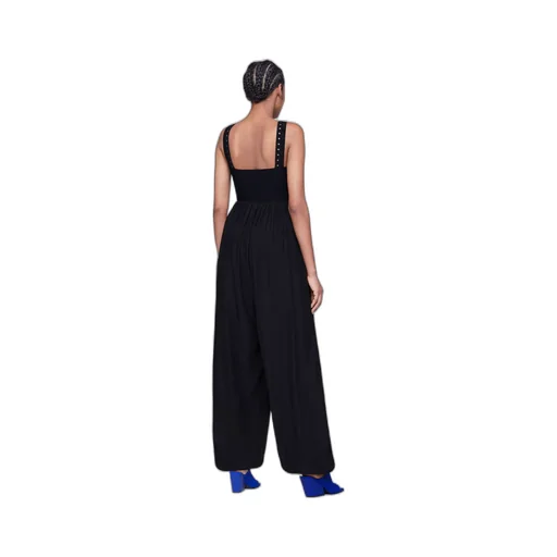 Mesh Panel Jumpsuit