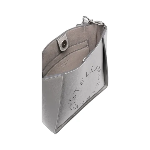 Logo Perforated Crossbody Bag