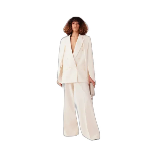 High-Rise Wide-Leg Trousers